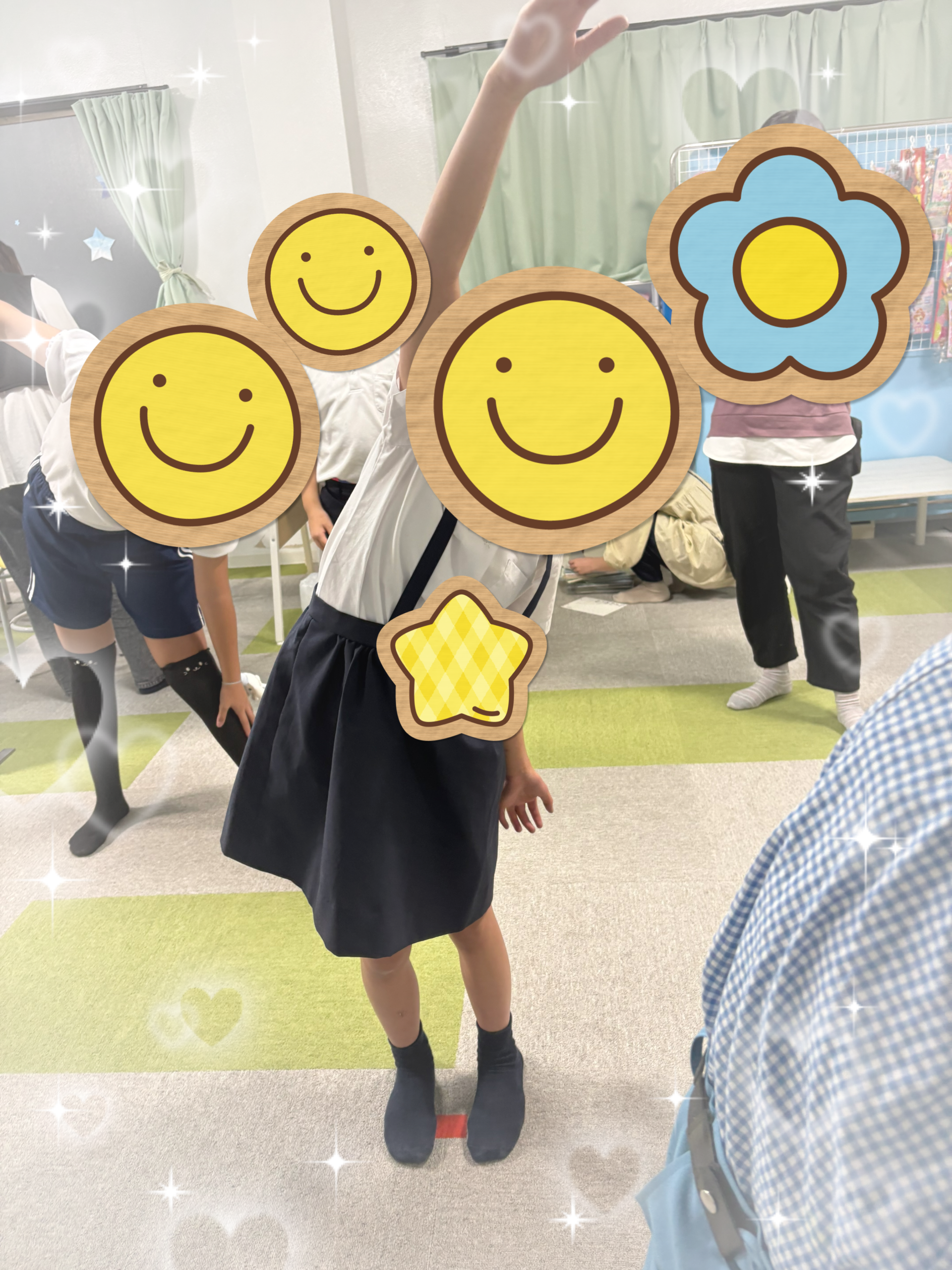 【北堀江】放デイ：公文📖　人間テトリス👌