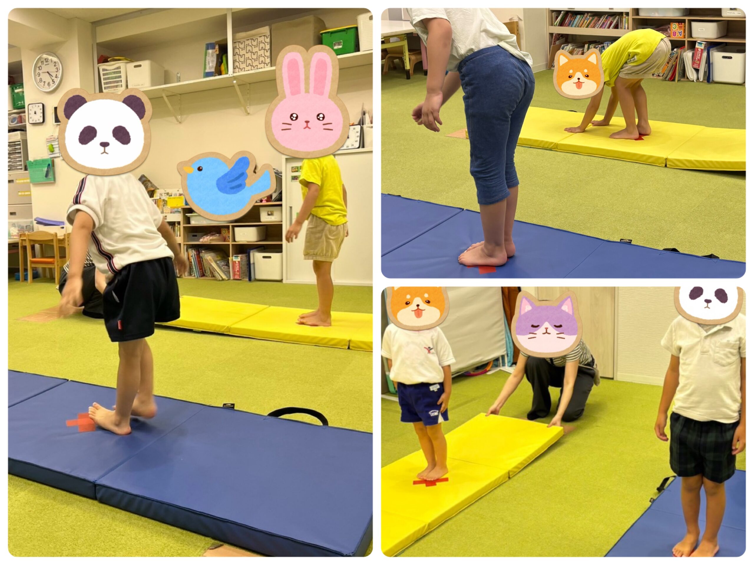 【南堀江】児童発達支援　集団活動「マットサーフィン🏄」