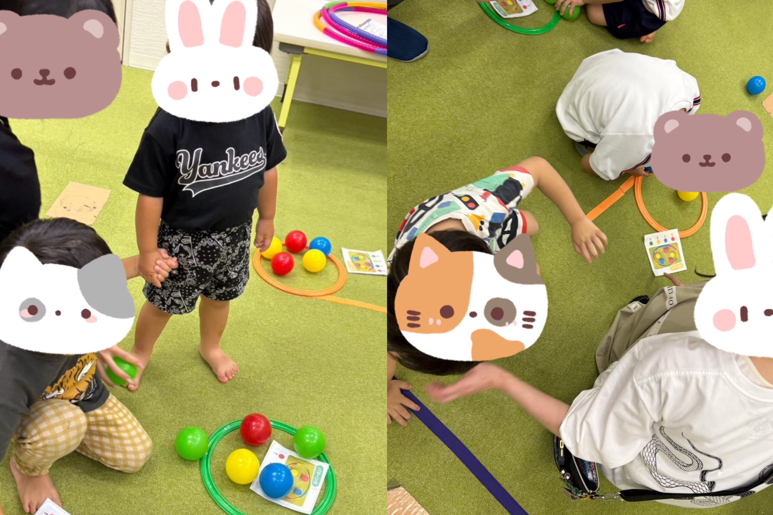 【南堀江】児童発達支援　ボール集めゲーム