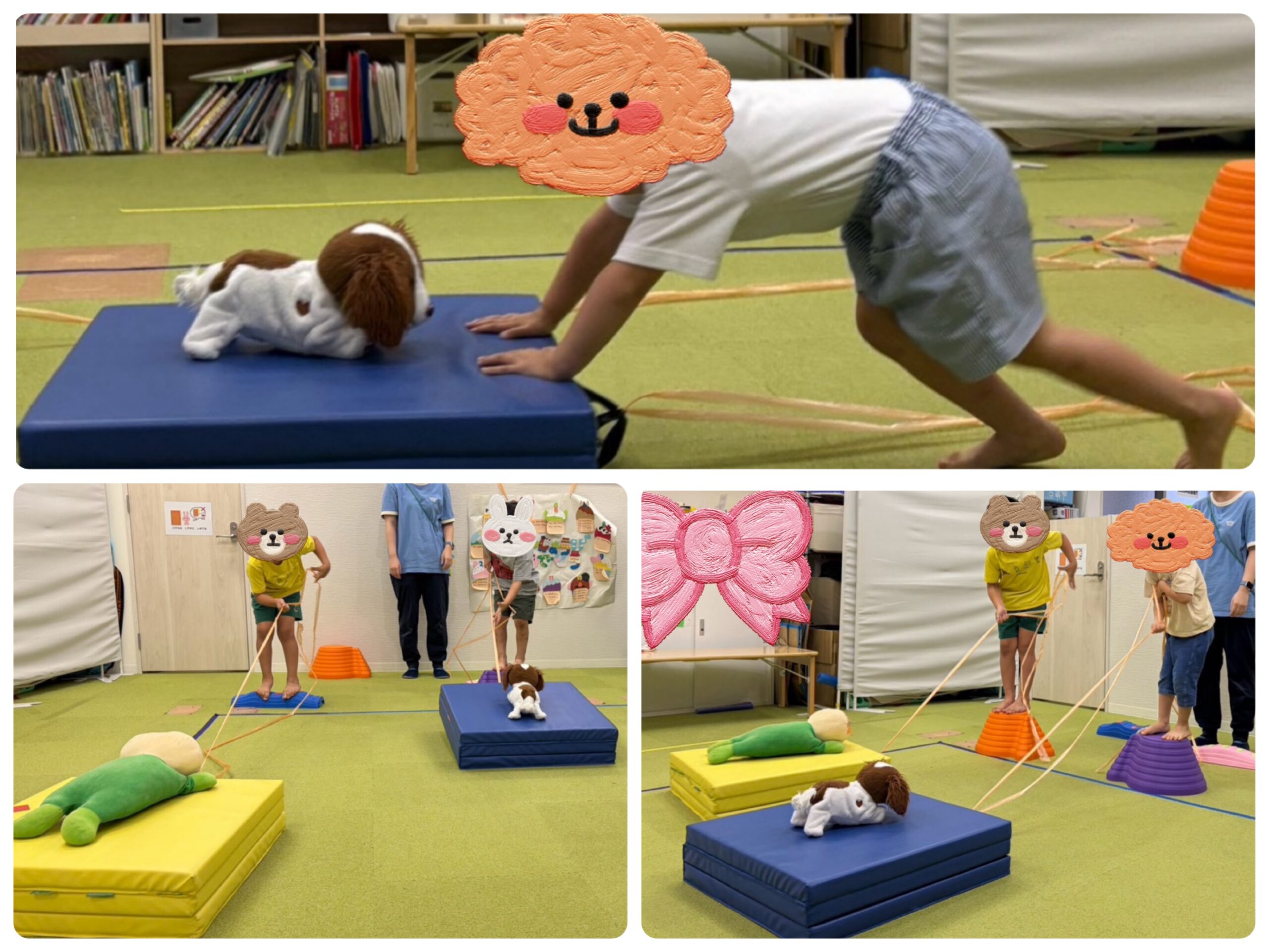 【南堀江】児童発達支援　集団活動「マットレスキュー」