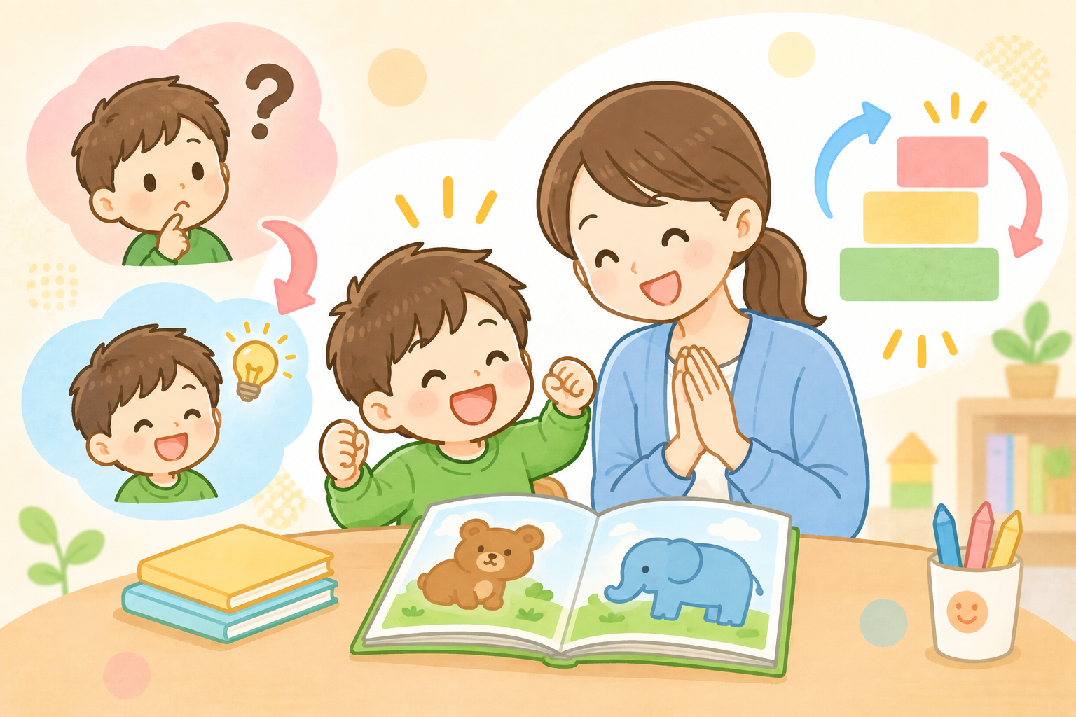 【南堀江】児童発達支援　言語個別 |課題の難易度調整②