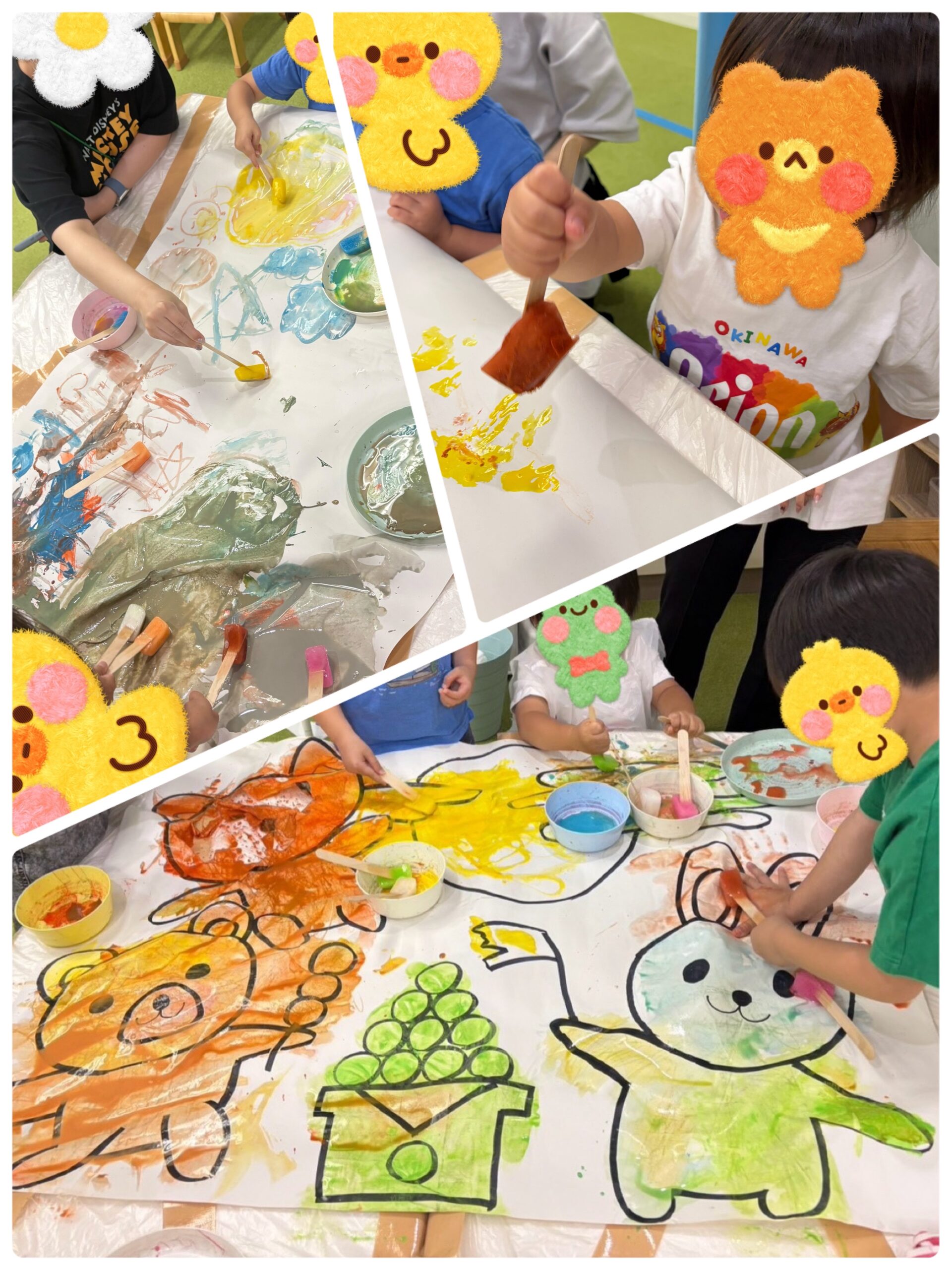 【南堀江】児童発達支援　フローズンペイント🧊🎨