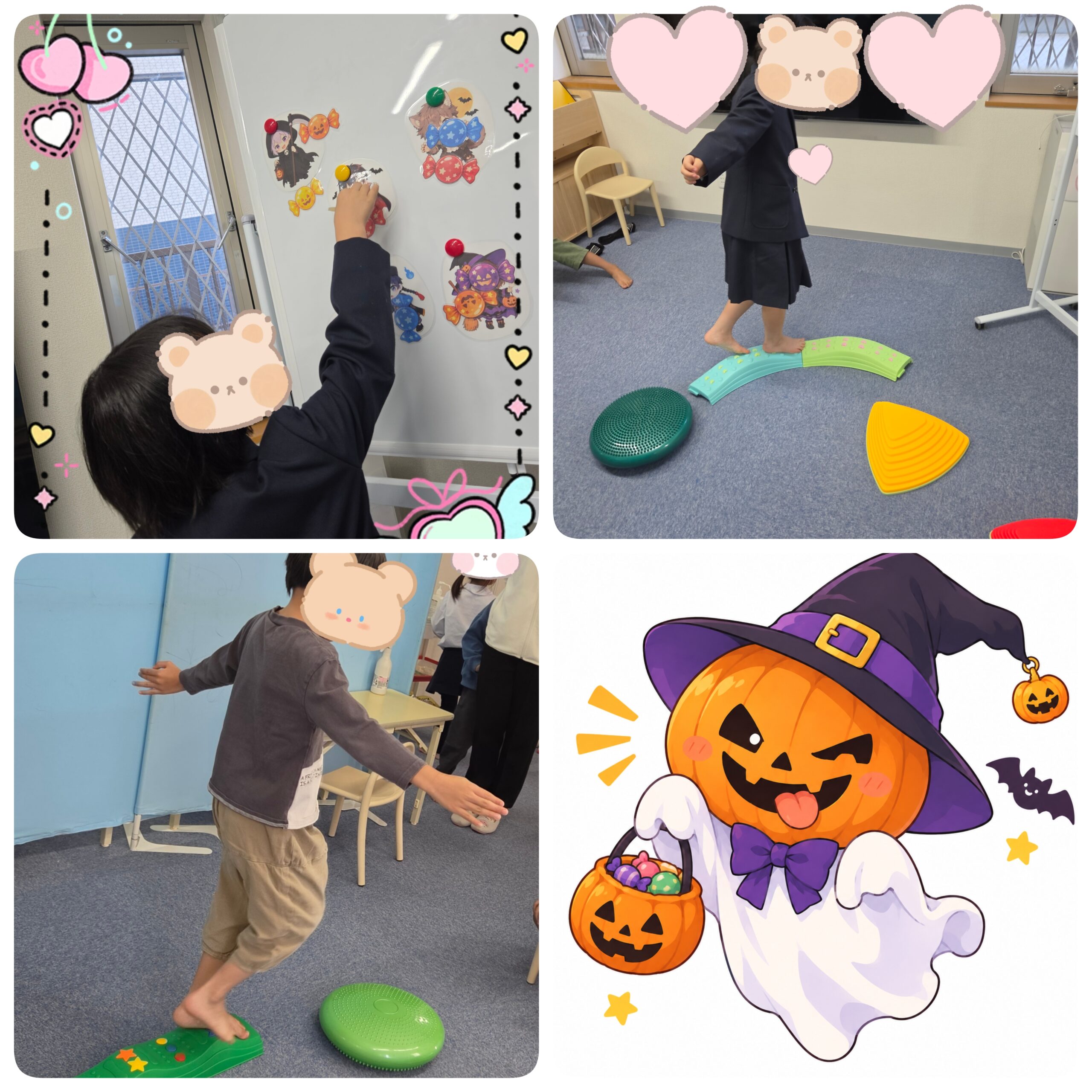 【ハッピープラス南堀江】公文　サーキット（ハロウィンver.）🎃