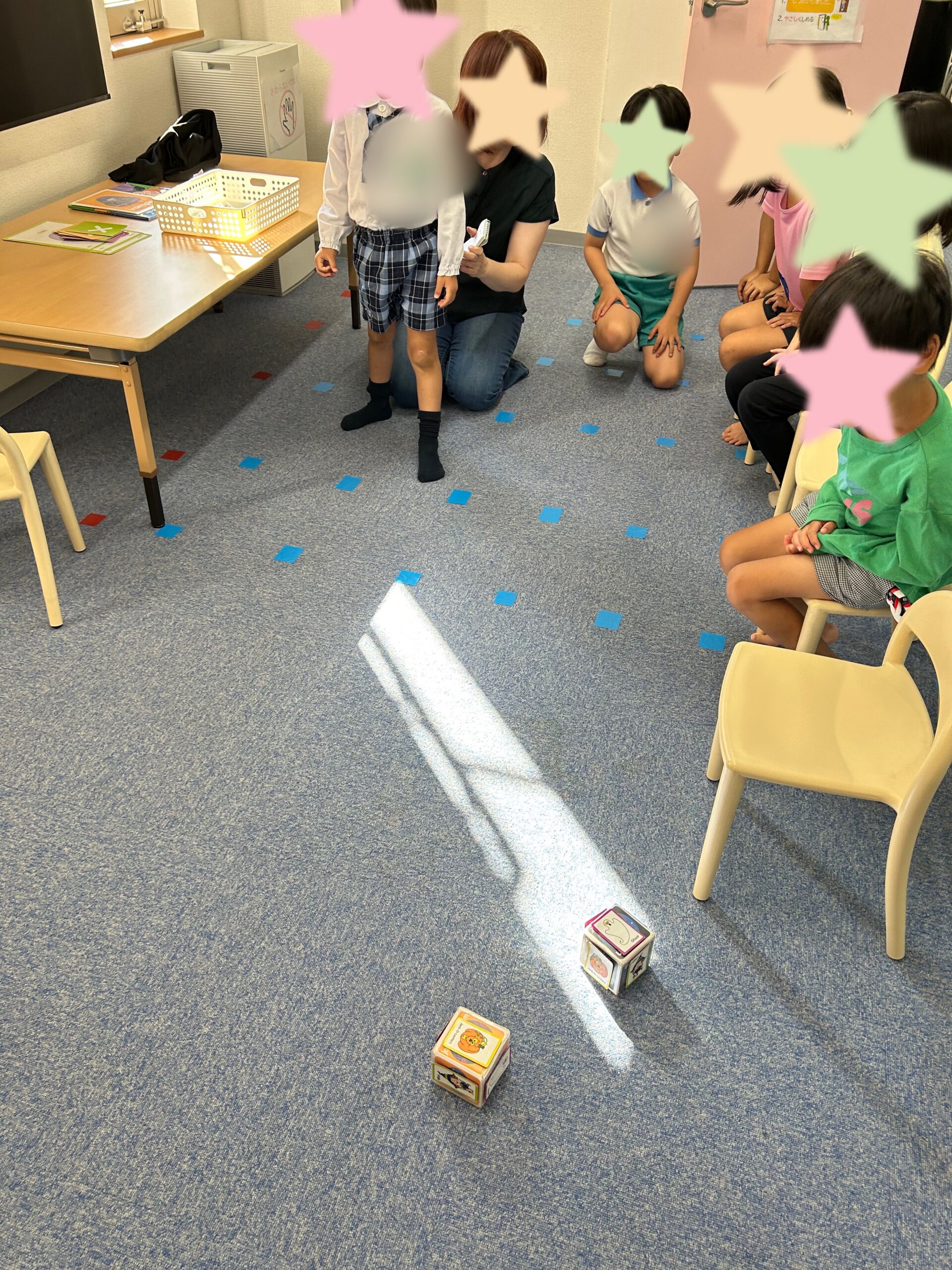【ハッピープラス南堀江】英語🔤Picture matching dice game🎃