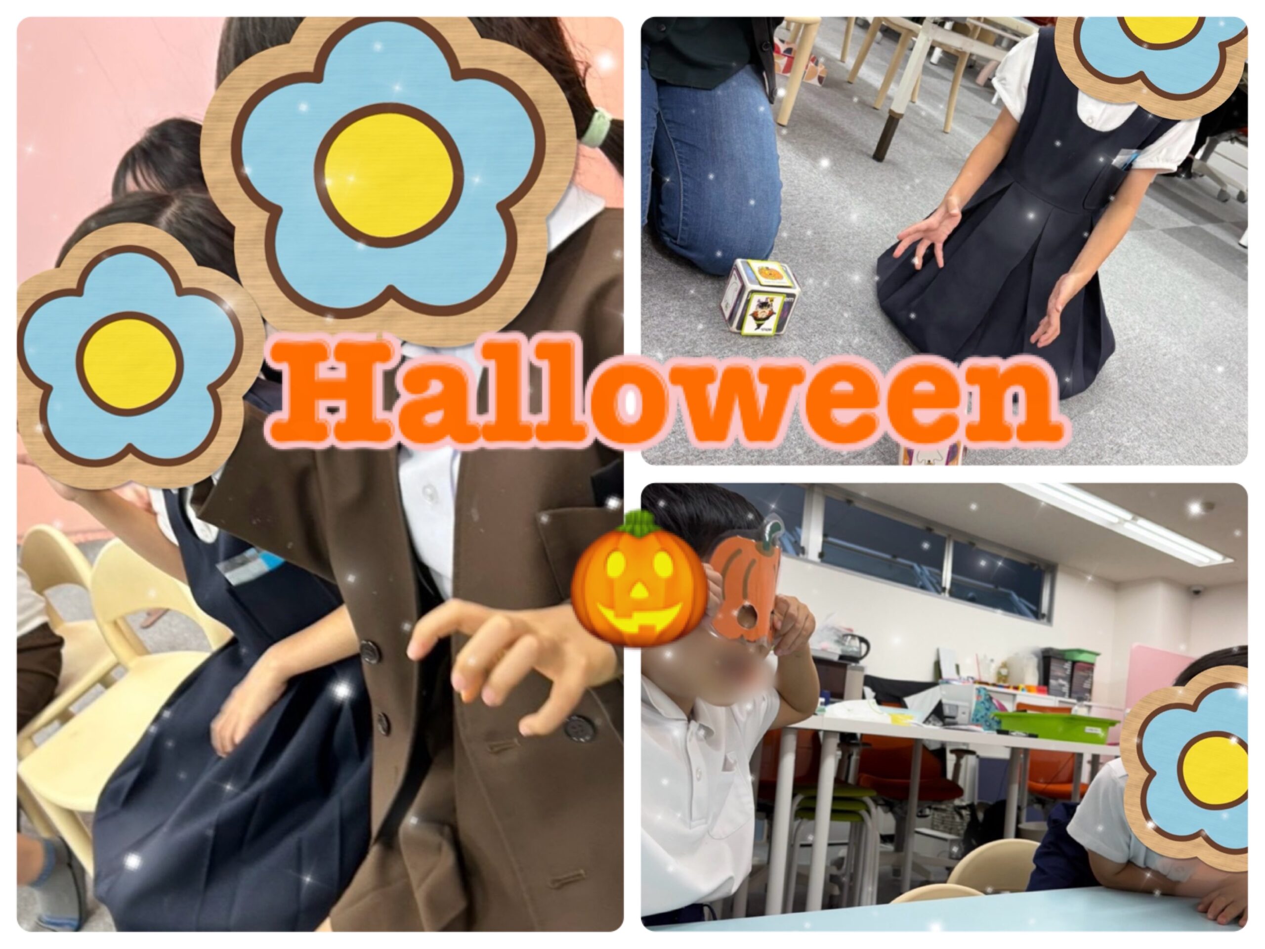 【西長堀】放デイ：公文📖　英語:Halloween🎃