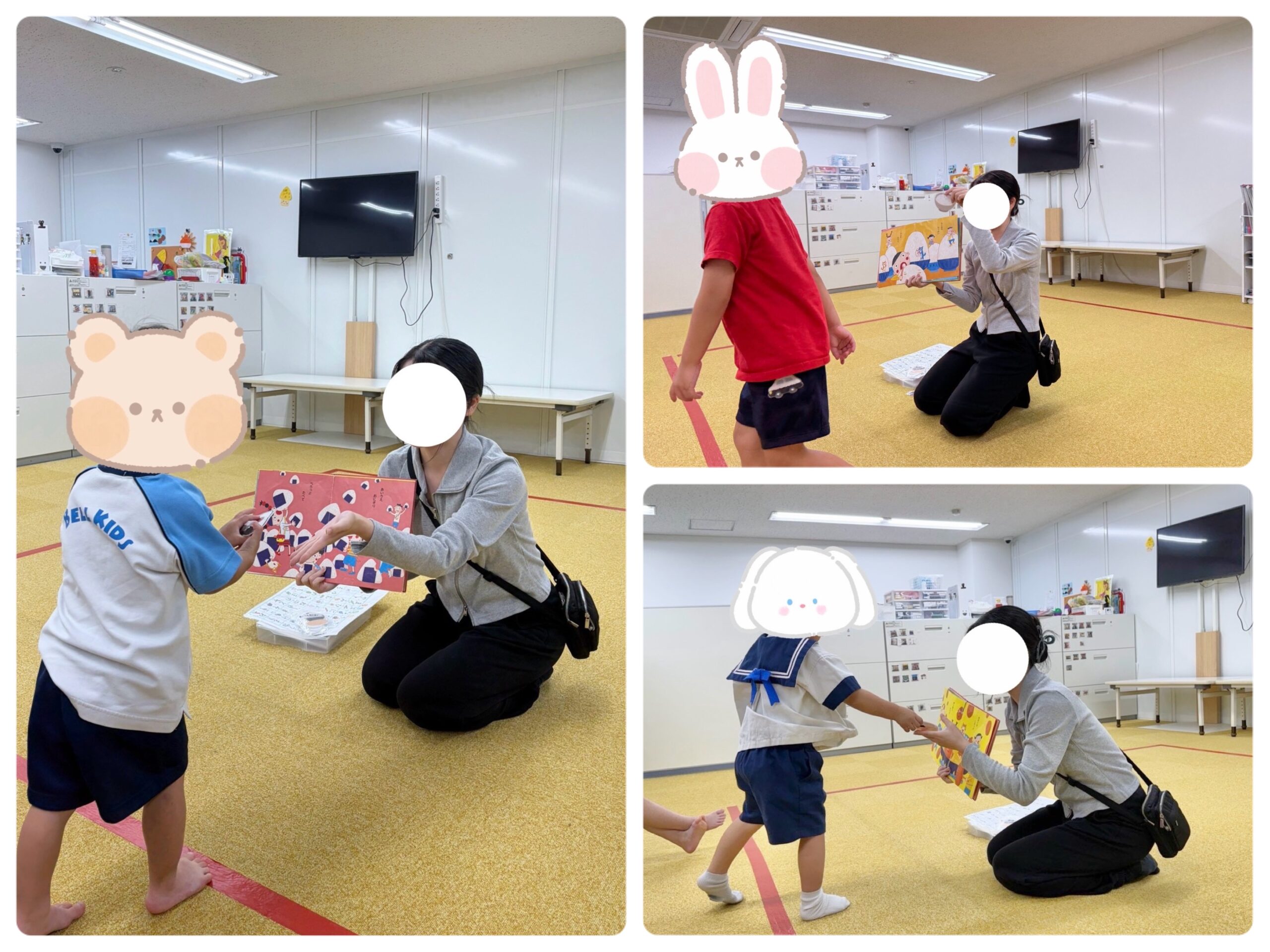 【西長堀】児童発達支援　集団音楽「あいうえおにぎり」🍙