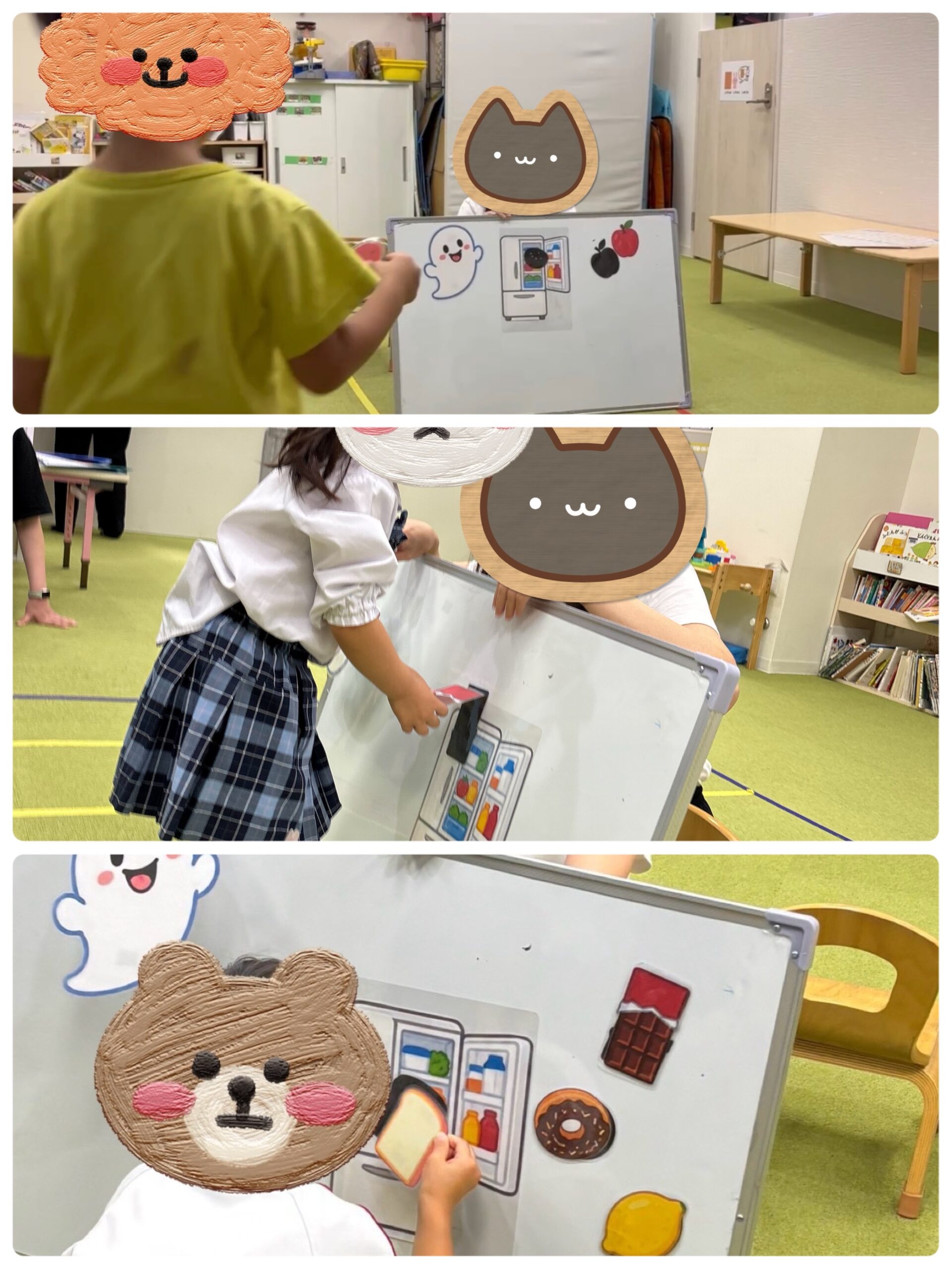 【南堀江】児童発達支援：集団音楽～くいしんぼうおばけ②～