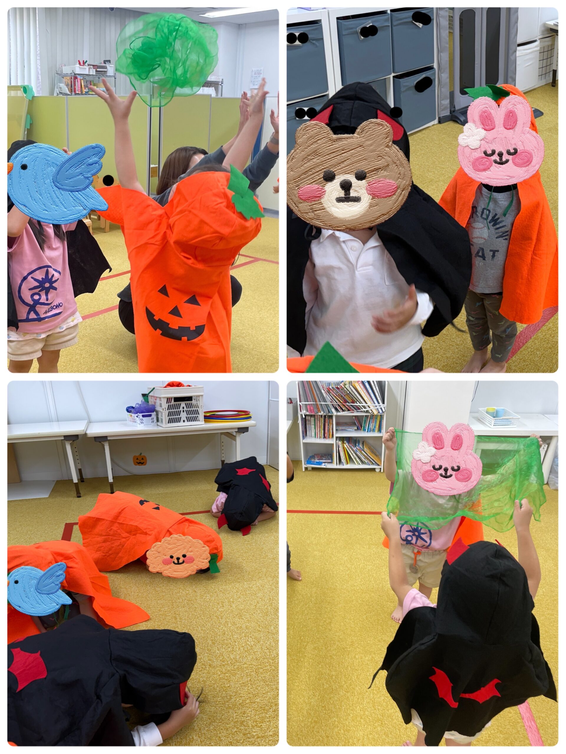 【西長堀】児童発達支援　リトミック「「ハロウィン」🎃