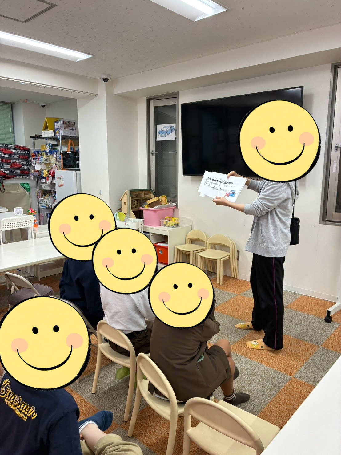 【南堀江】放デイ：SST　送迎車でのお約束