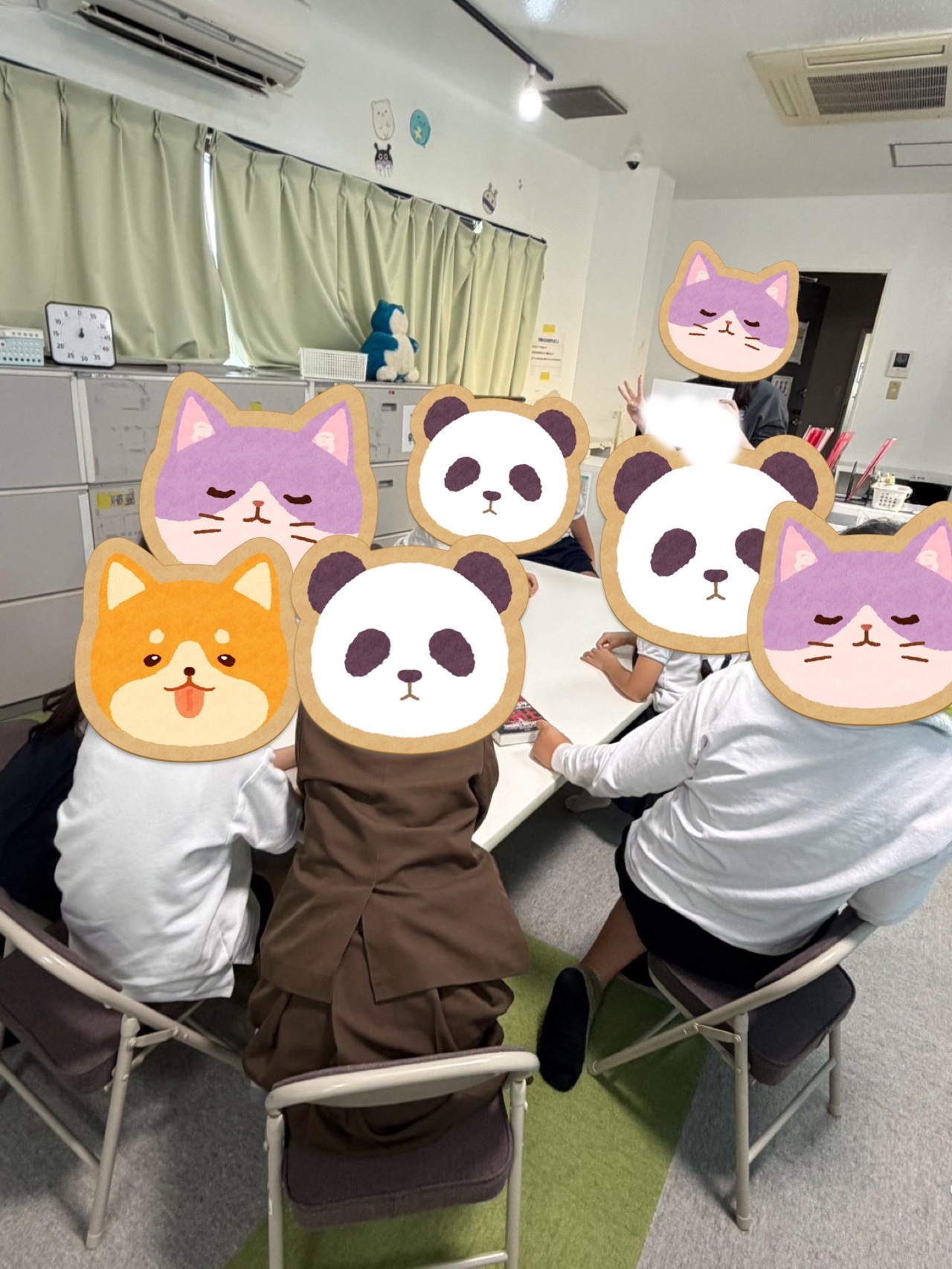 【北堀江】放デイ：公文📖　防災クイズ